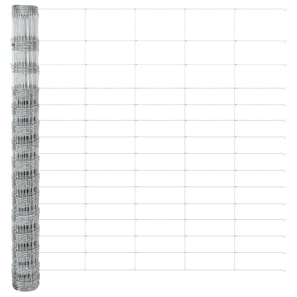 vidaXL Περίφραξη 1.6x25 μ Γαλβανισμένος Χάλυβας