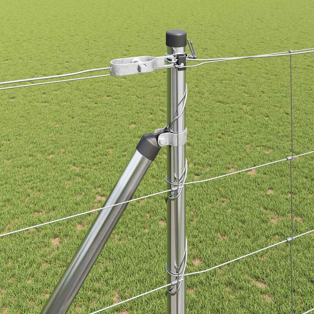 vidaXL Πλέγμα Περιφράξεων 1.6x25 μ Γαλβανισμένος Χάλυβας