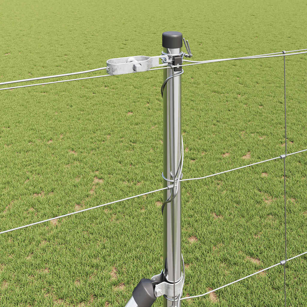 vidaXL Φράχτης Γης 1,5x50 μ Γαλβανισμένος Χάλυβας