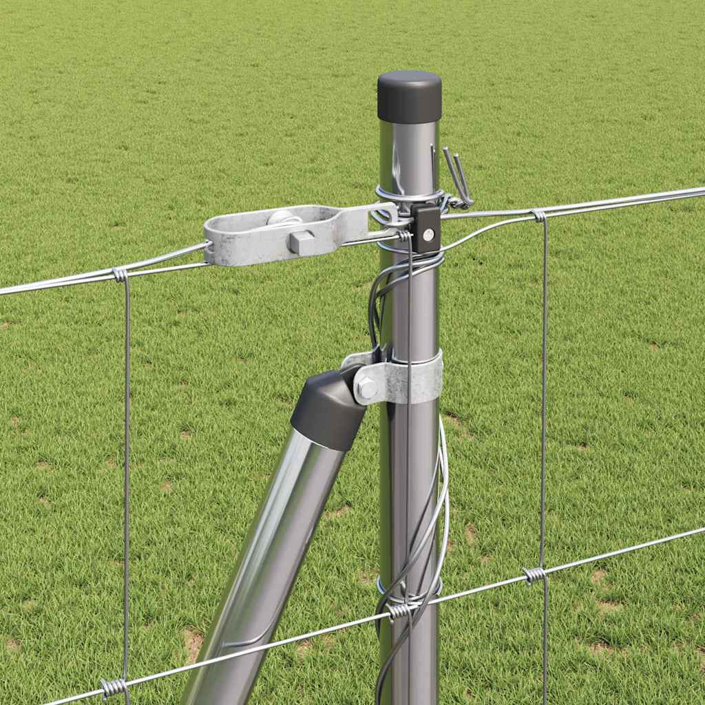 vidaXL Φράχτης Περιοχής 1.5x25 μ Γαλβανισμένος Χάλυβας