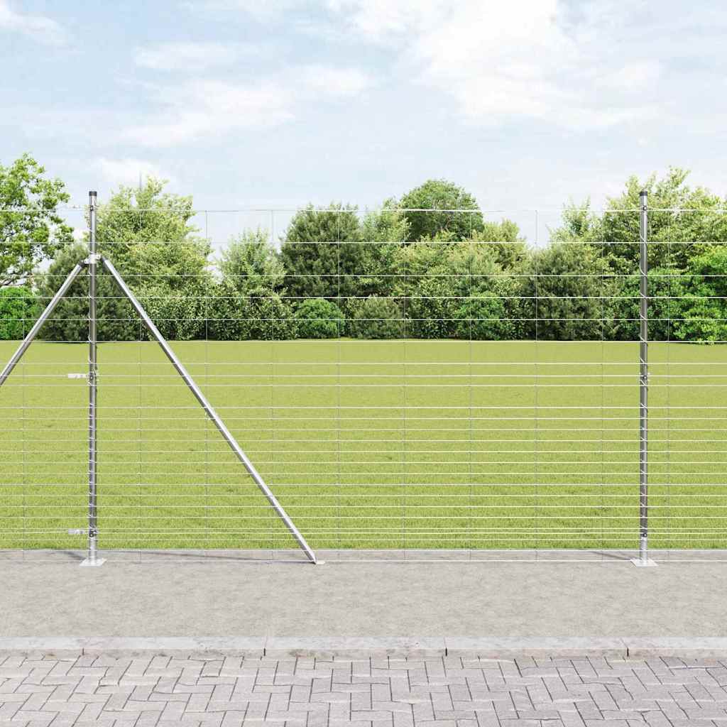 vidaXL Field Fence 1.6x25 μ Γαλβανισμένος Χάλυβας