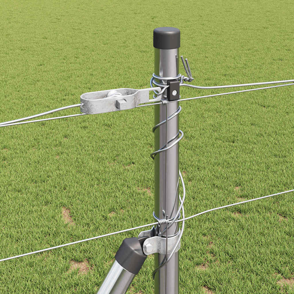 vidaXL Φράχτης 1.2x50 μ γαλβανισμένο χάλυβα