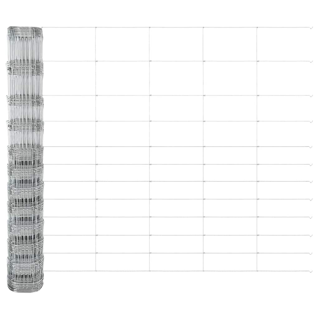 vidaXL Field Fence 1.4x50 μ Γαλβανισμένο Ατσάλι