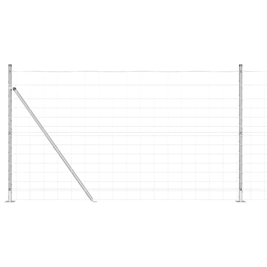 Φράκτης Αγρού vidaXL 1.4x50 μ Γαλβανισμένος Χάλυβας