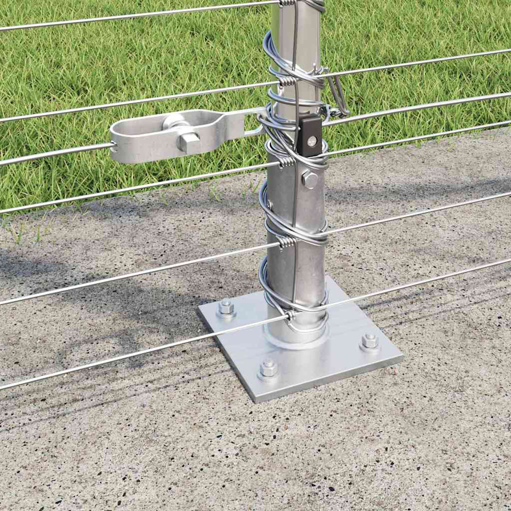 vidaXL Περίφραξη Γης 1.5x50 μ. Γαλβανισμένος Χάλυβας