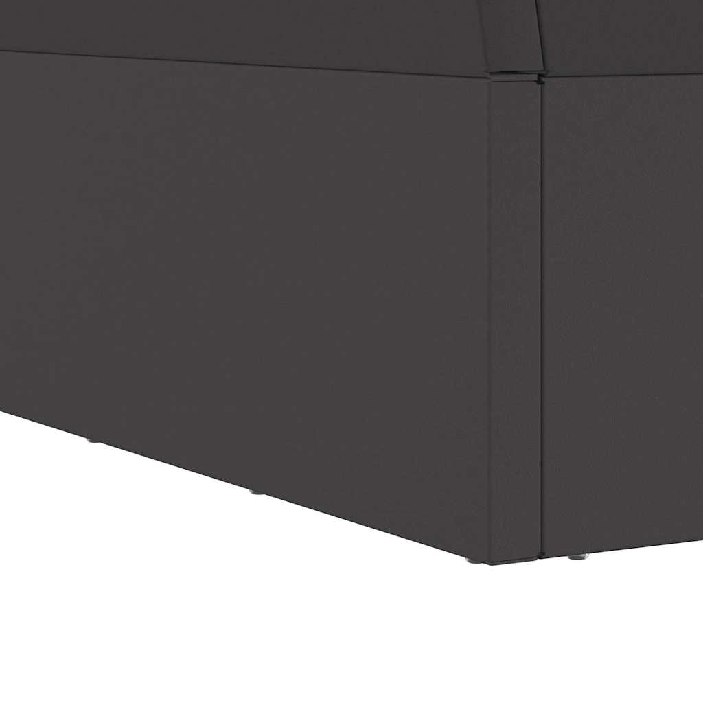vidaXL Φωτιά Μαύρο 60 x 60 x 35 cm Ατσάλι
