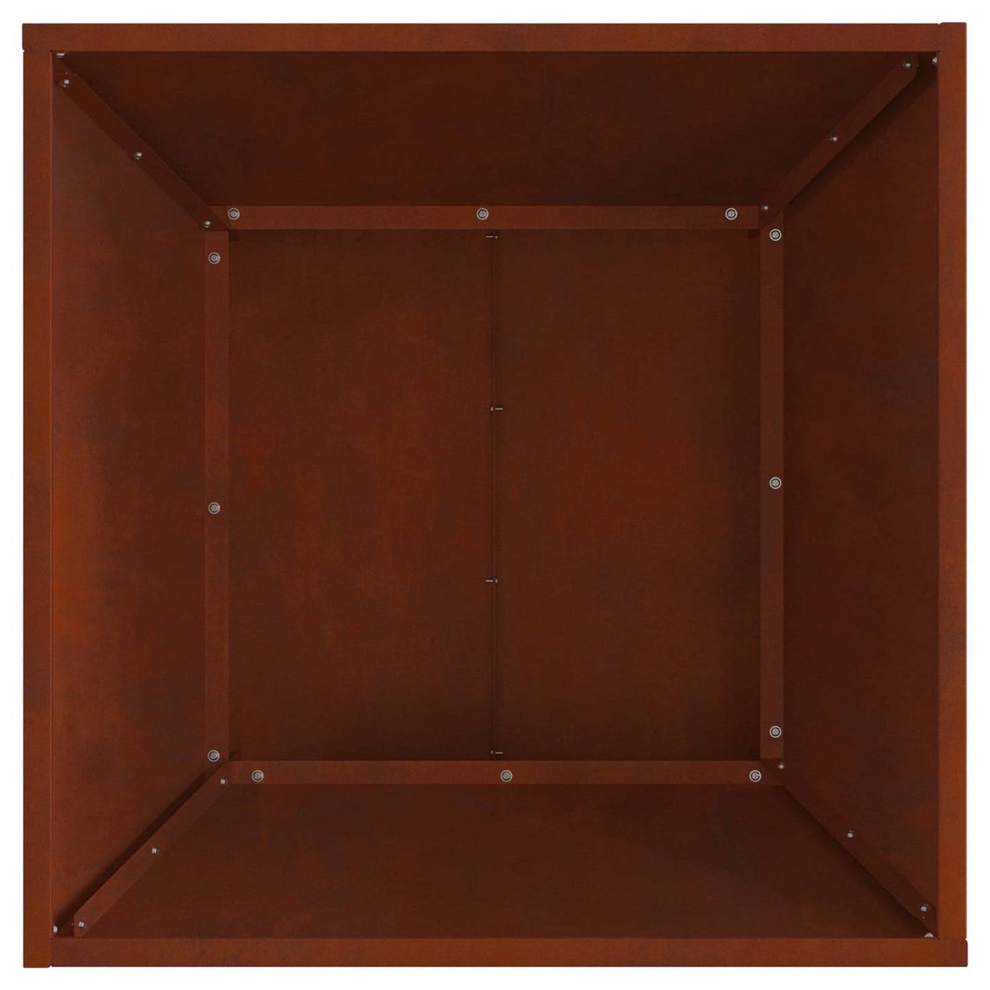 vidaXL Φωτιά Καφέ 60 x 60 x 35 cm Ατσάλι Σκληρυθέν στον Αέρα
