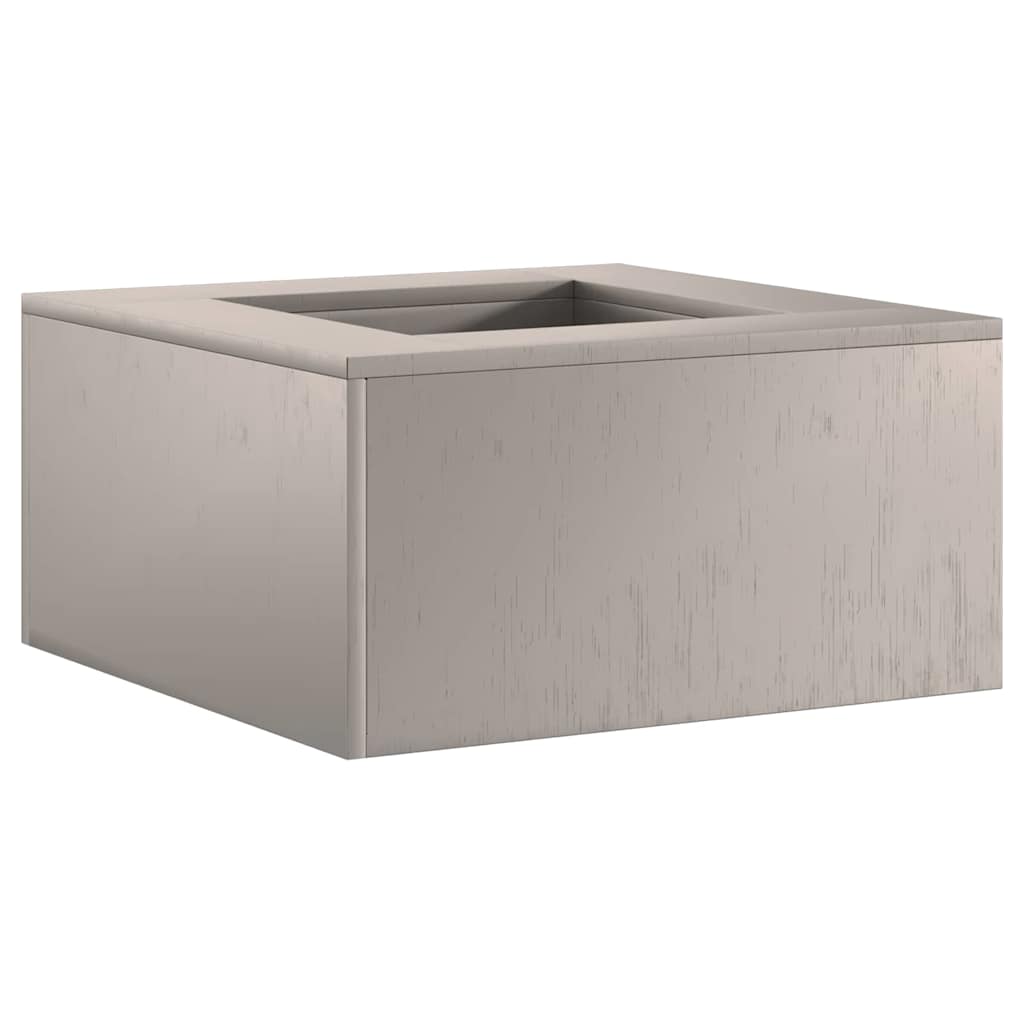 vidaXL Φωτιά Καφέ 60 x 60 x 30 cm Ατσάλι Σκληρυθέν στον Αέρα