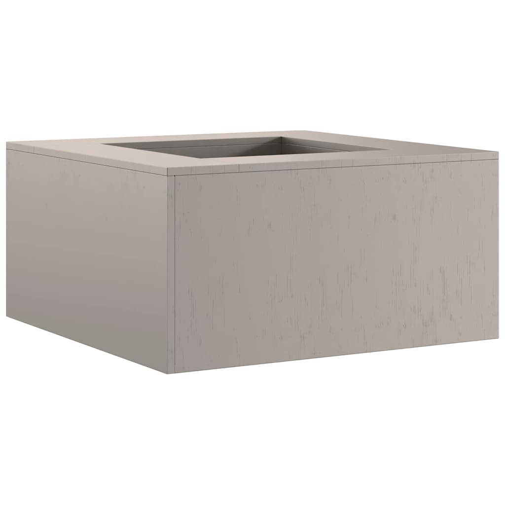 vidaXL Φωτιά Καφέ 80 x 80 x 40 cm Ατσάλι Σκληρυθέν στον Αέρα