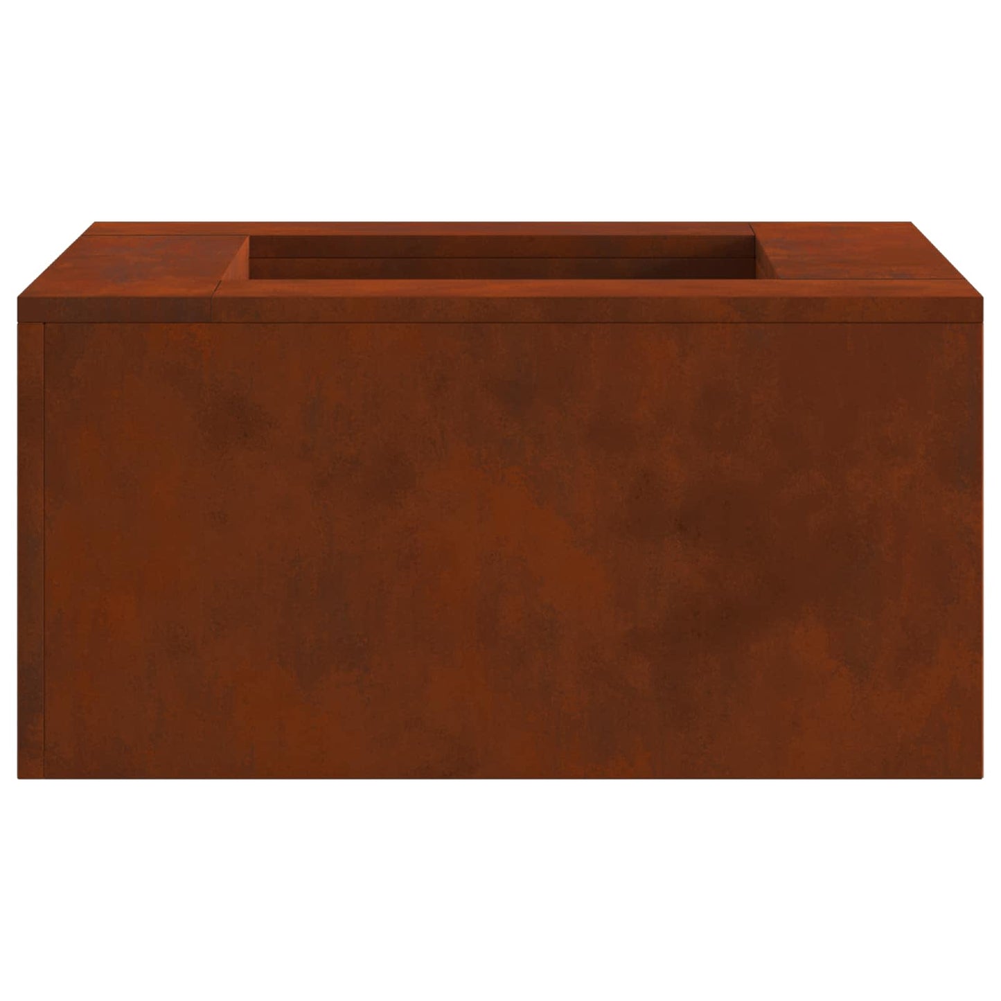 vidaXL Φωτιά Καφέ 80 x 80 x 40 cm Ατσάλι Σκληρυθέν στον Αέρα
