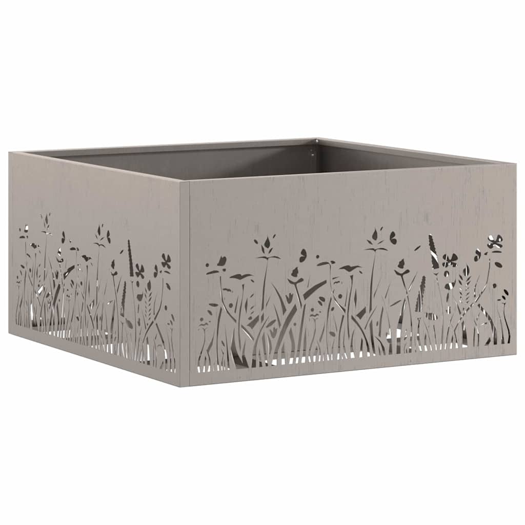 vidaXL Φωτιά Καφέ 60 x 60 x 30 cm Ατσάλι Σκληρυθέν στον Αέρα