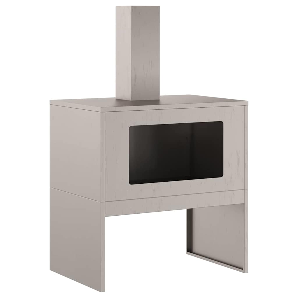 vidaXL Φωτιά Καφέ 60 x 40 x 96 εκ. Ατσάλι Σκληρυθέν στον Αέρα