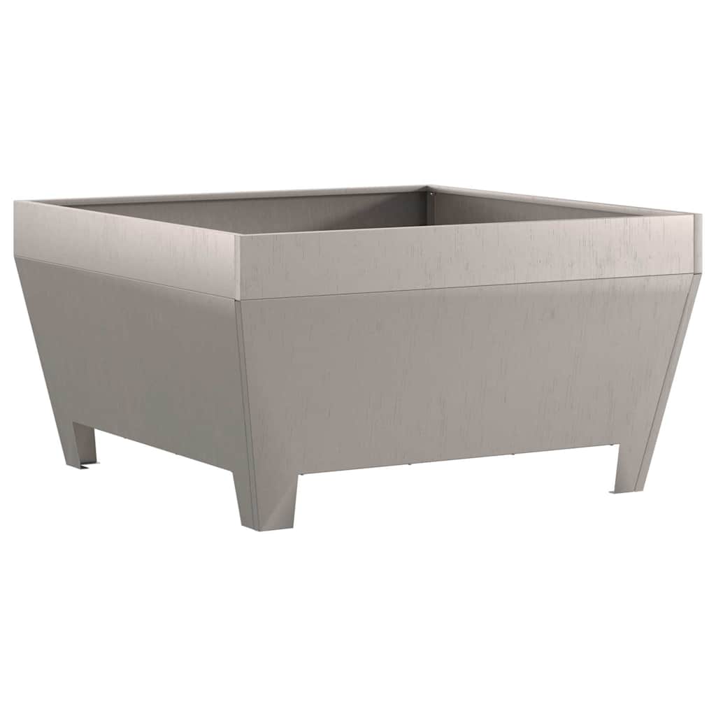 vidaXL Φωτιά Καφέ 80 x 80 x 43 εκ. Ατσάλι Σκληρυθέν στον Αέρα