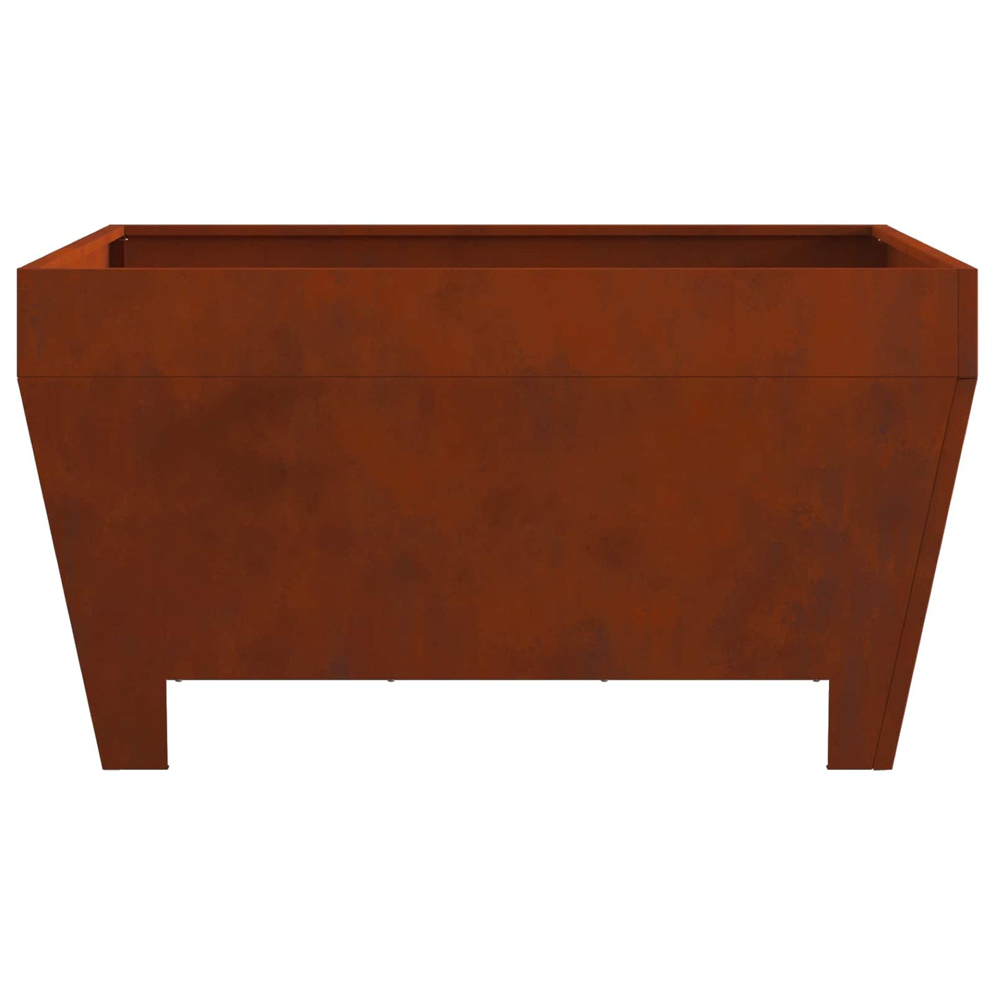 vidaXL Φωτιά Καφέ 80 x 80 x 43 εκ. Ατσάλι Σκληρυθέν στον Αέρα