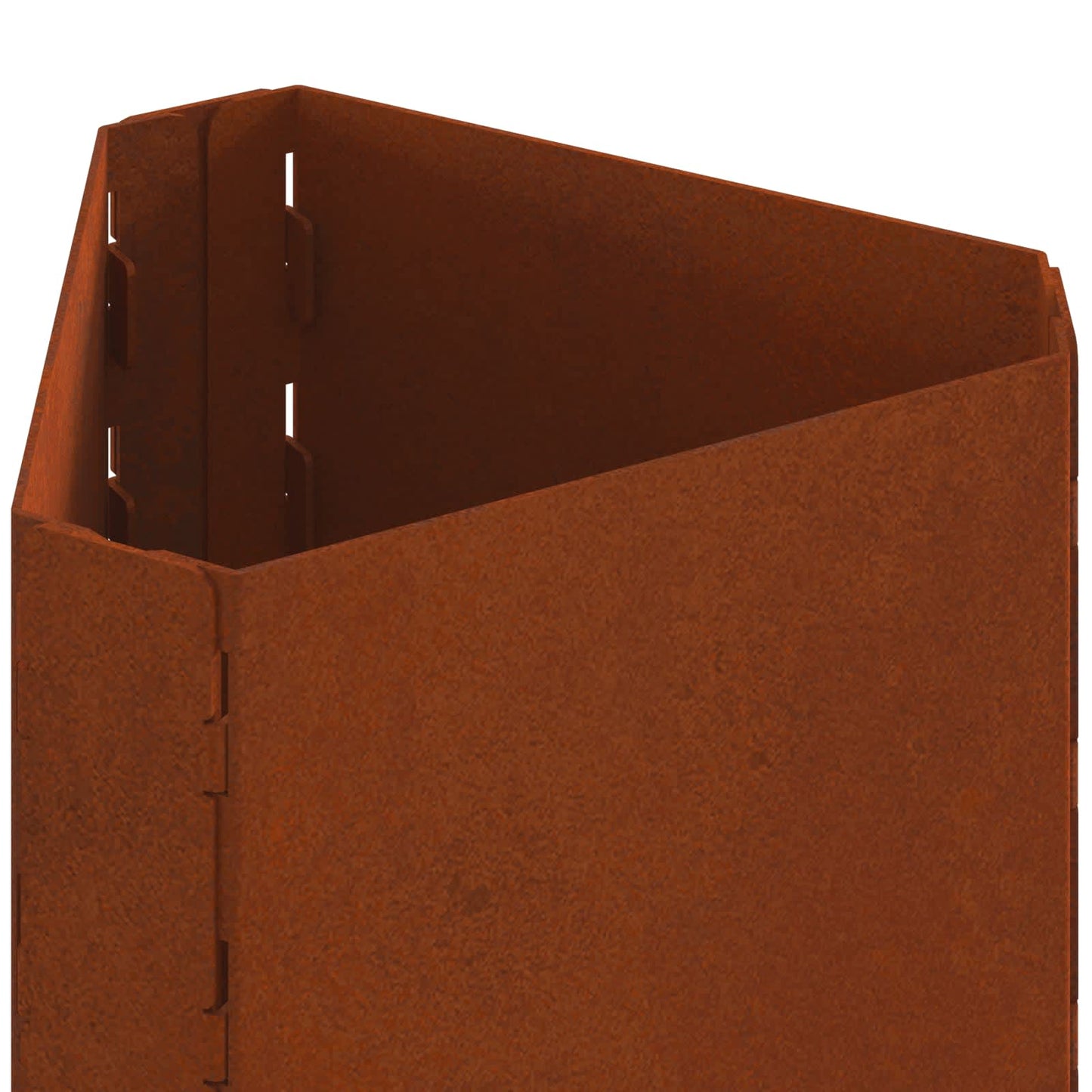 vidaXL Φωτιά Καφέ 50 x 43 x 52 εκ. Ατσάλι Σκληρυθέν στον Αέρα