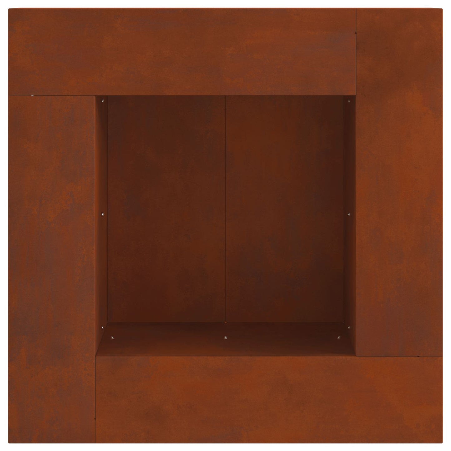 vidaXL Φωτιά Καφέ 60 x 60 x 30 cm Ατσάλι Σκληρυθέν στον Αέρα