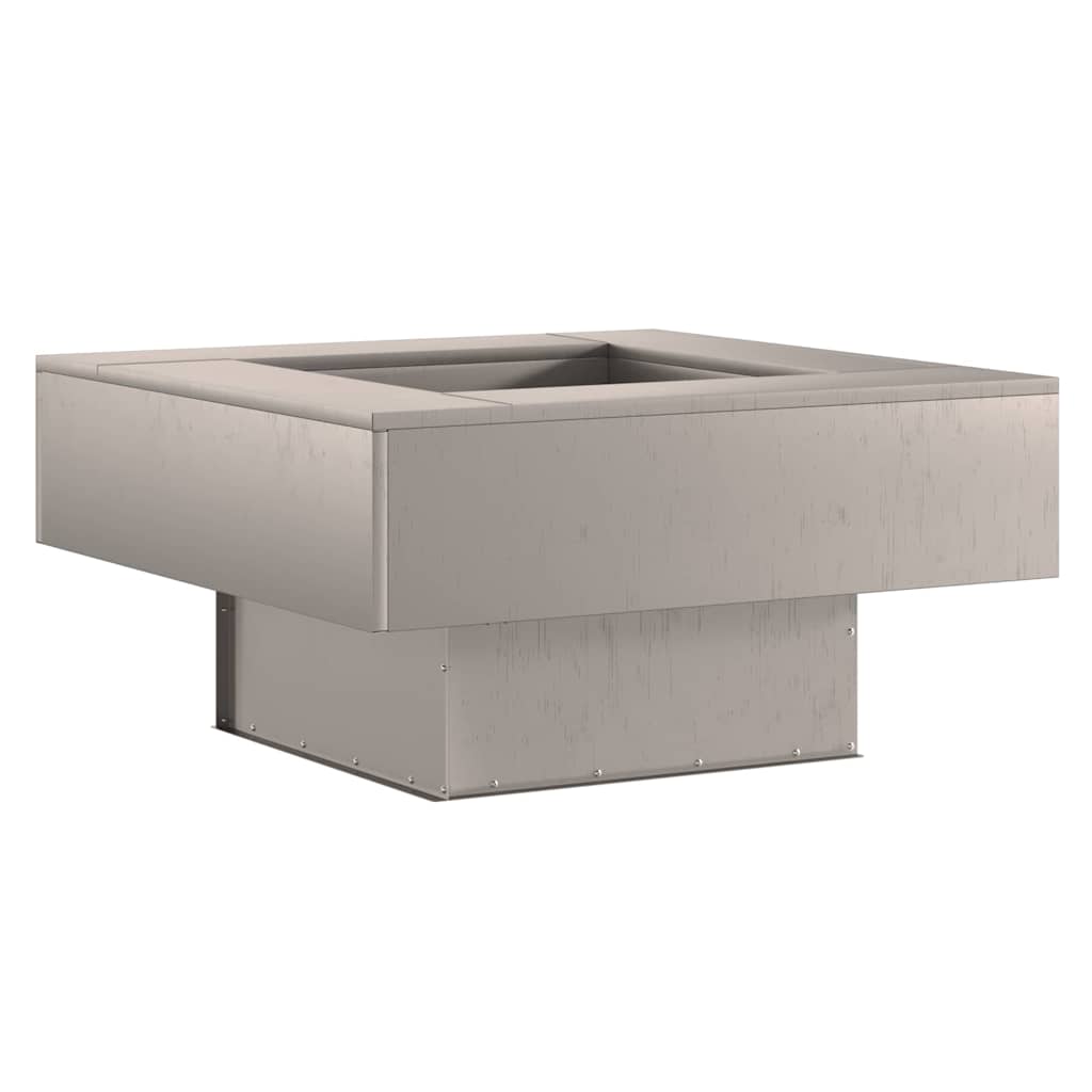 vidaXL Φωτιά Καφέ 80 x 80 x 40 cm Ατσάλι Σκληρυθέν στον Αέρα