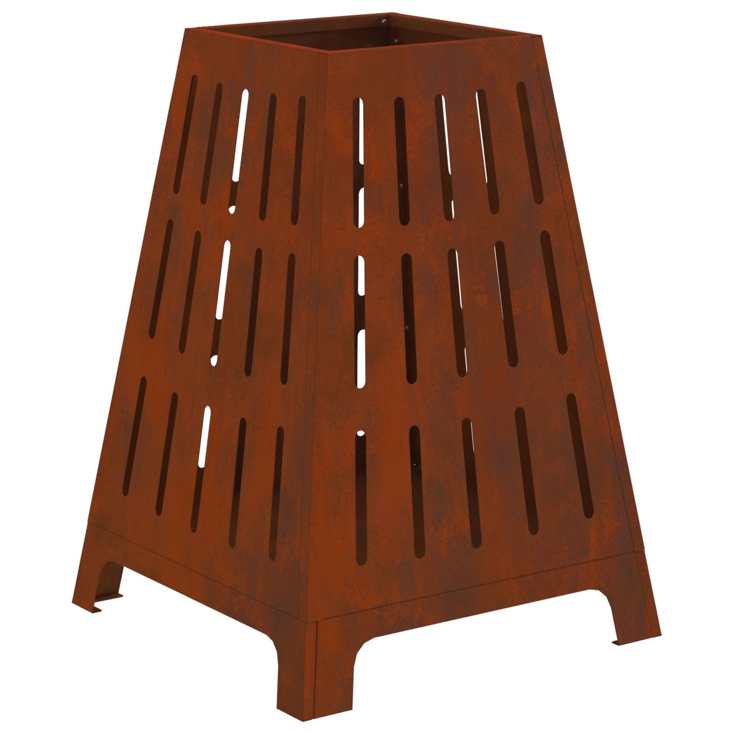 vidaXL Φωτιά Καφέ 50 x 50 x 70 cm Ατσάλι Σκληρυθέν στον Αέρα