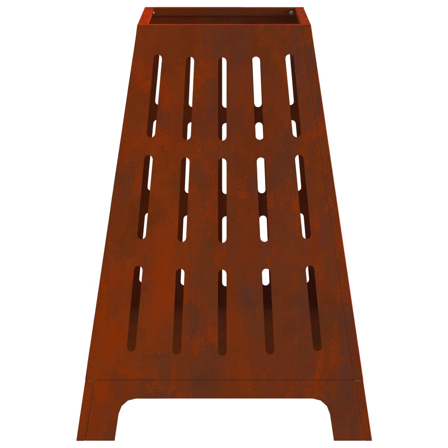 vidaXL Φωτιά Καφέ 50 x 50 x 70 cm Ατσάλι Σκληρυθέν στον Αέρα