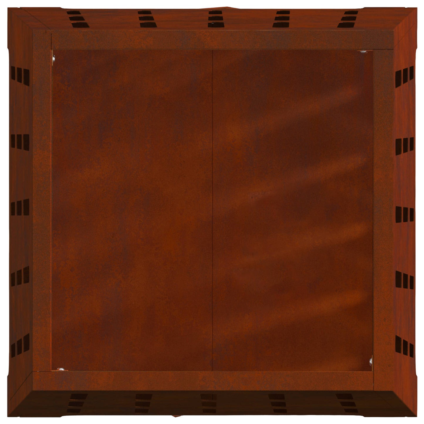 vidaXL Φωτιά Καφέ 50 x 50 x 70 cm Ατσάλι Σκληρυθέν στον Αέρα