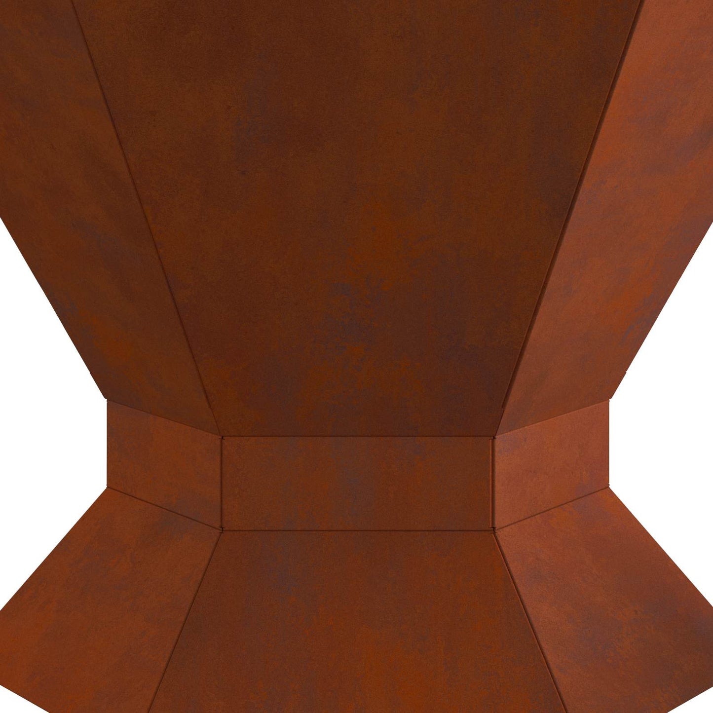 vidaXL Φωτιά Καφέ 50 x 50 x 40 cm Ατσάλι Σκληρυθέν στον Αέρα