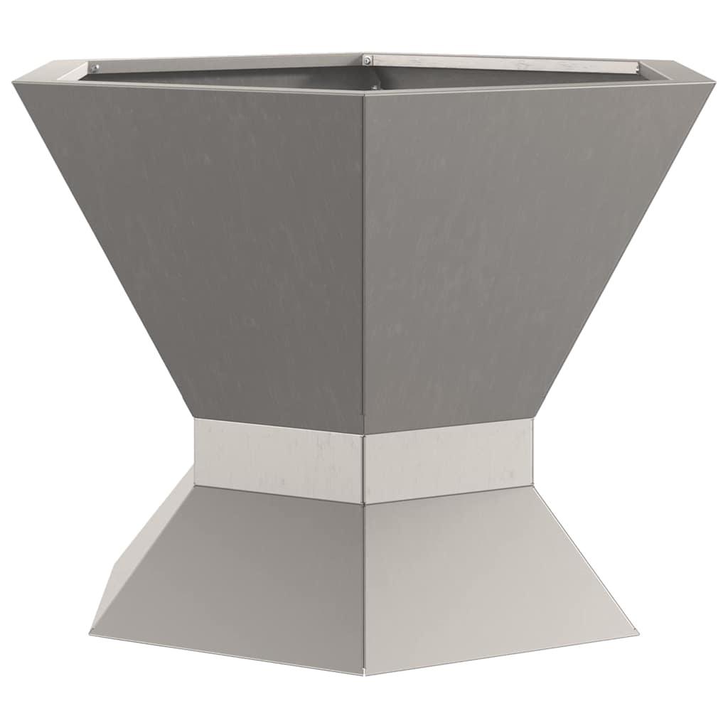 vidaXL Φωτιά Καφέ 50 x 50 x 40 cm Ατσάλι Σκληρυθέν στον Αέρα
