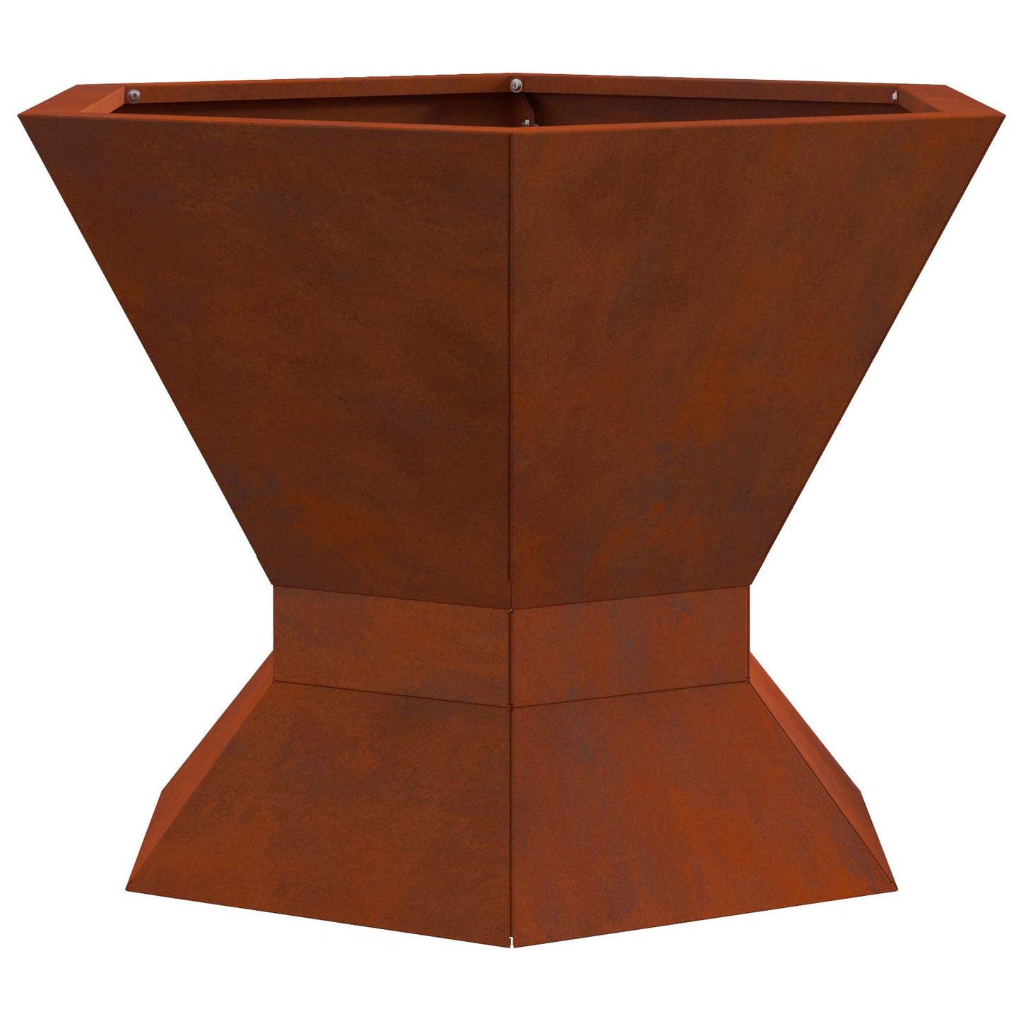 vidaXL Φωτιά Καφέ 50 x 50 x 40 cm Ατσάλι Σκληρυθέν στον Αέρα