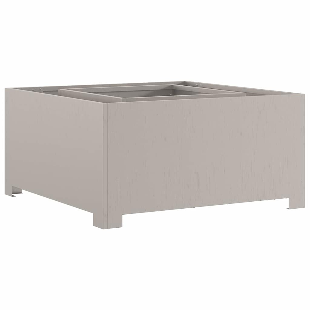 vidaXL Φωτιά Καφέ 80 x 80 x 40 cm Ατσάλι Σκληρυθέν στον Αέρα