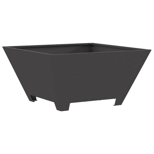 vidaXL Φωτιά Μαύρο 60 x 60 x 30 cm Ατσάλι