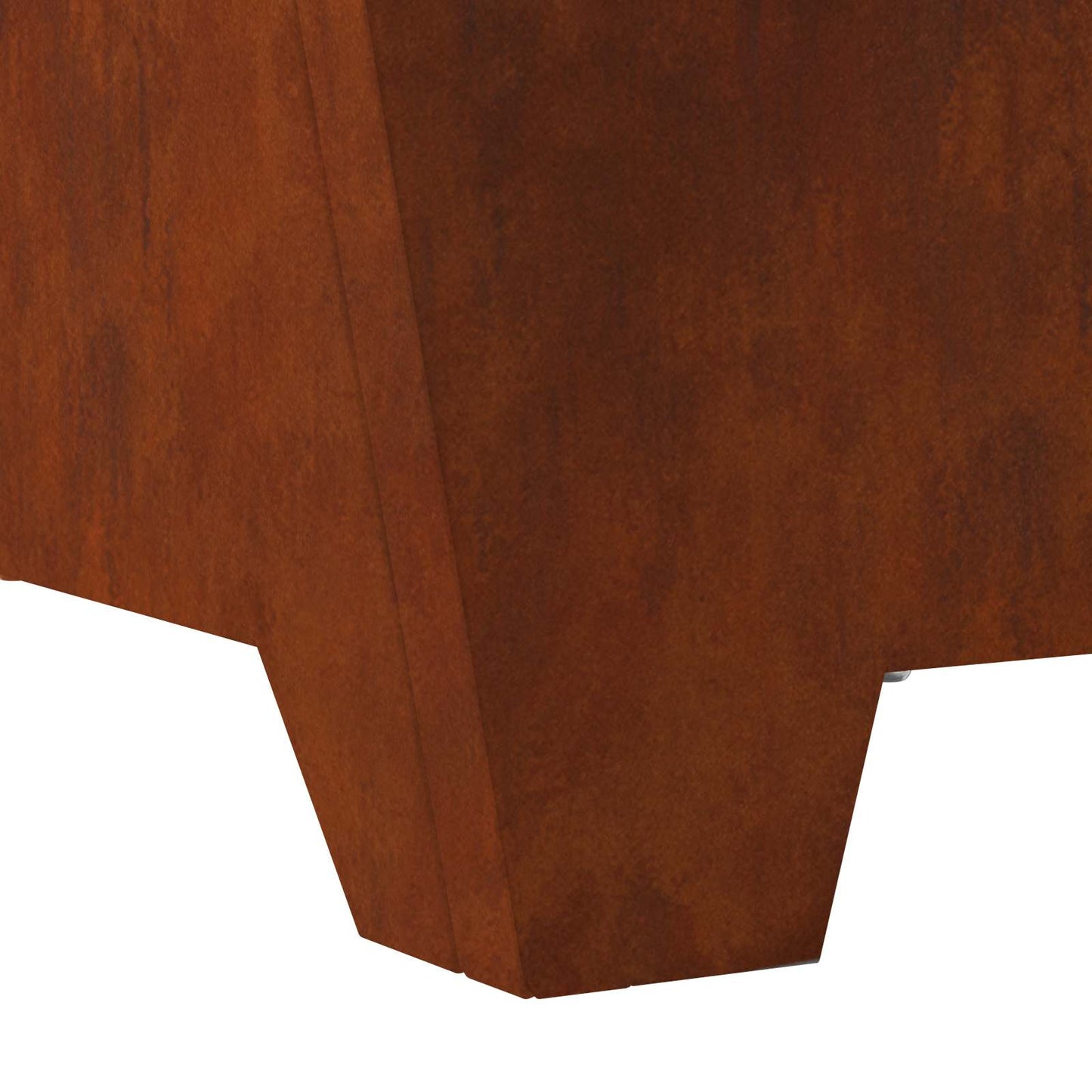 vidaXL Φωτιά Καφέ 60 x 60 x 30 cm Ατσάλι καιρό