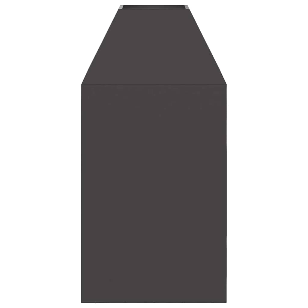 vidaXL Φωτιά Μαύρο 50 x 50 x 100 cm Ατσάλι