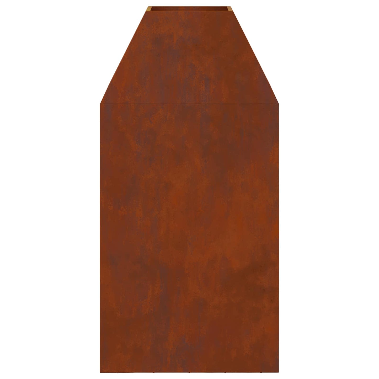 vidaXL Φωτιά Καφέ 50 x 50 x 100 cm Ατσάλι Σκληρυθέν στον Αέρα