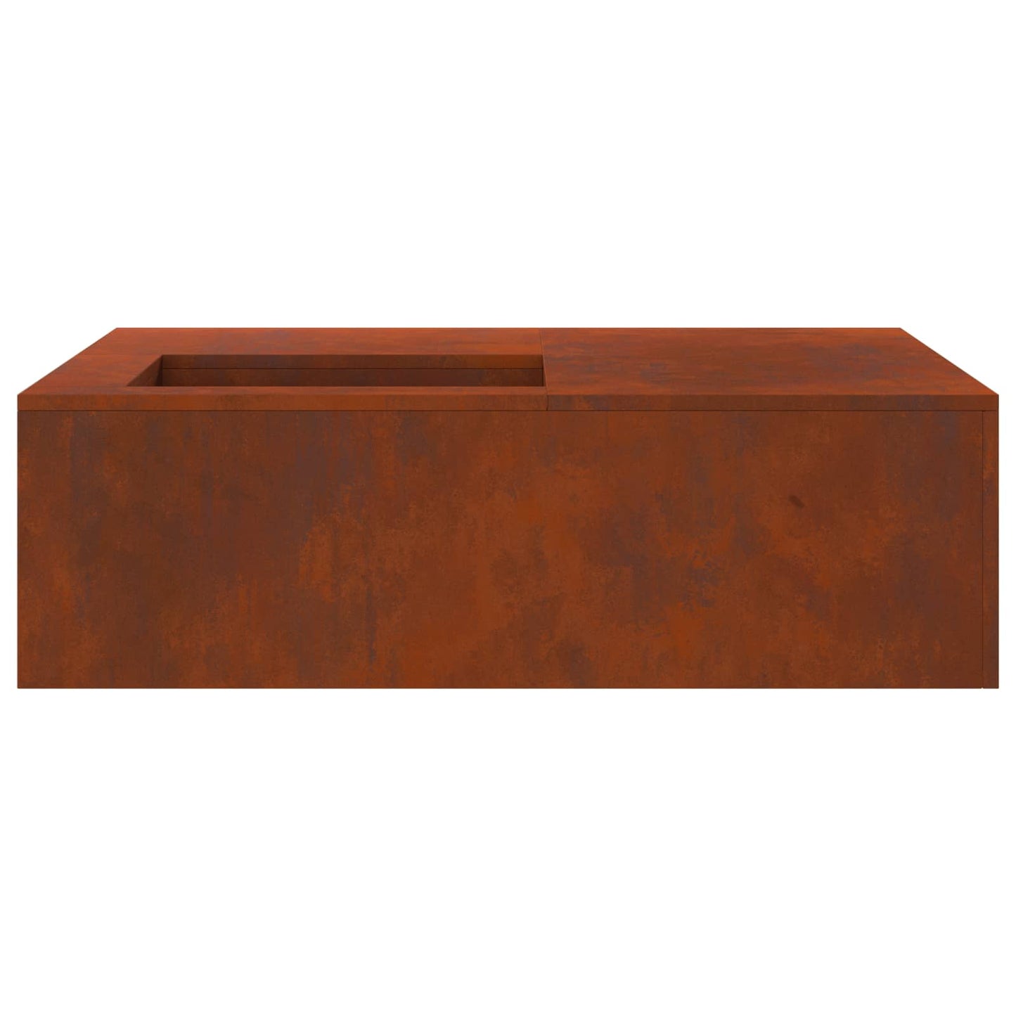 vidaXL Φωτιά Καφέ 100 x 100 x 30 cm Ατσάλι Σκληρυθέν στον Αέρα