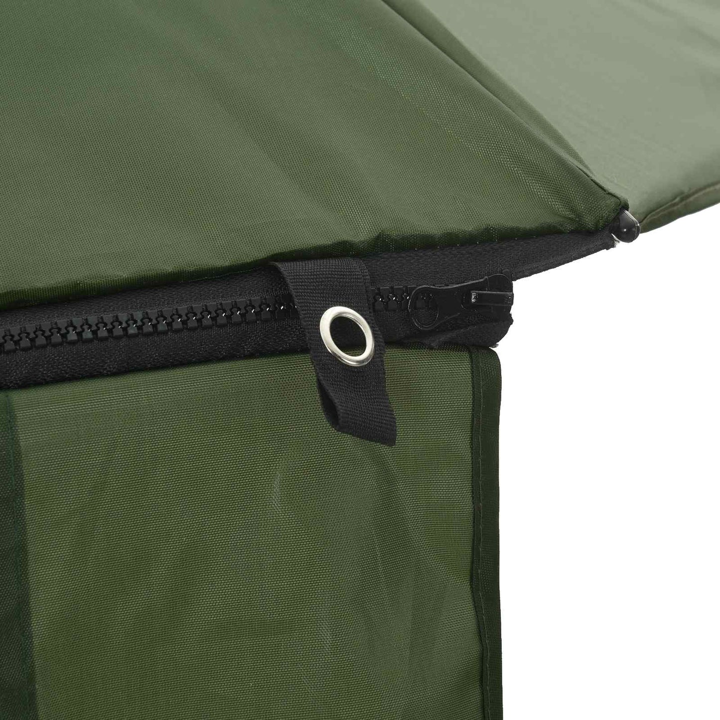 vidaXL Ομπρέλα Ψαρέματος Στρατιωτικό Κίτρινο 240 x 210 cm