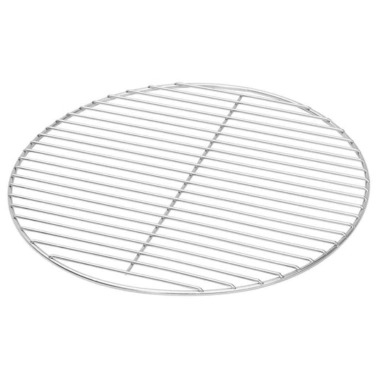 vidaXL BBQ Grill Grate Silver Ø43 εκ Ανοξείδωτο Χάλυβα