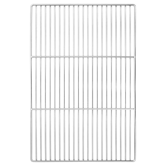 vidaXL Σχάρα ψησίματος Ασημί 60 x 40 cm Ανοξείδωτο ατσάλι