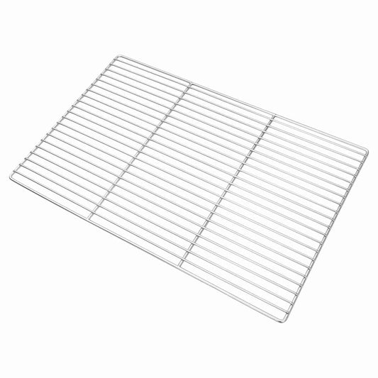vidaXL Σχάρα ψησίματος Ασημί 60 x 40 cm Ανοξείδωτο ατσάλι