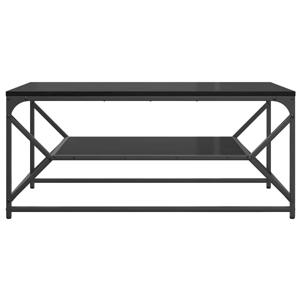 vidaXL Τραπεζάκι σαλονιού Μαύρη δρυς 90 x 50 x 40 cm