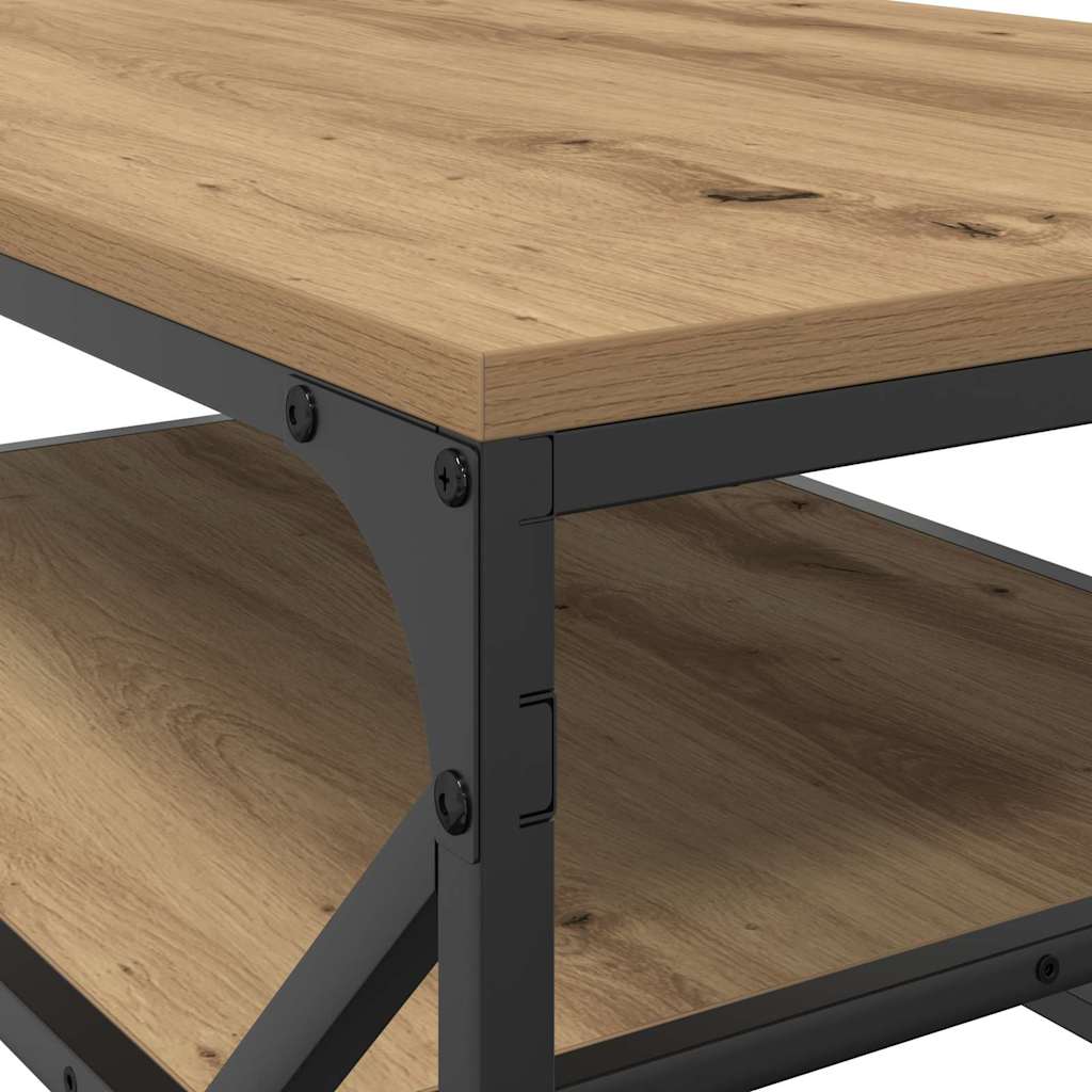 vidaXL Τραπεζάκι σαλονιού artisan δρυς 90 x 50 x 40 cm