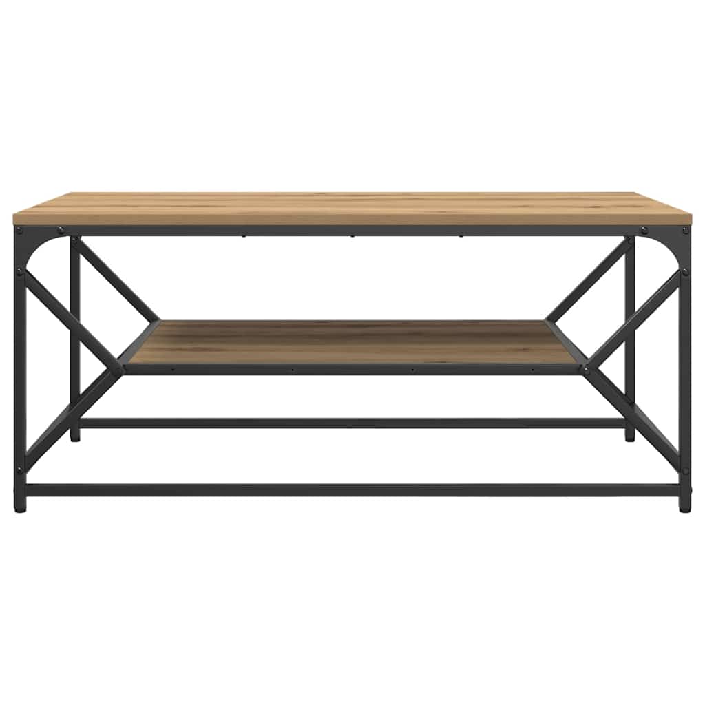 vidaXL Τραπεζάκι σαλονιού artisan δρυς 90 x 50 x 40 cm