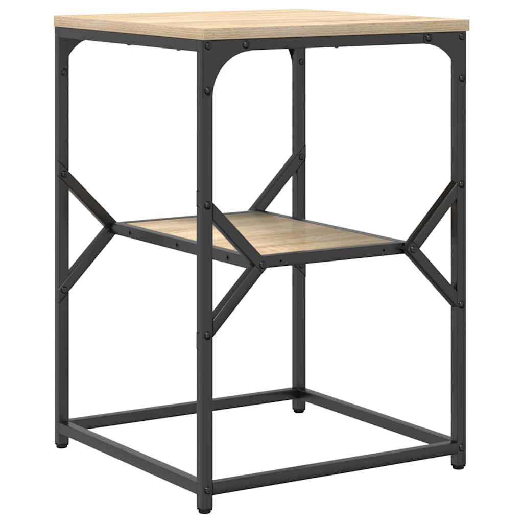 vidaXL Τραπεζάκι Πλευράς Δρύς Sonoma 41 x 40 x 60 εκ.