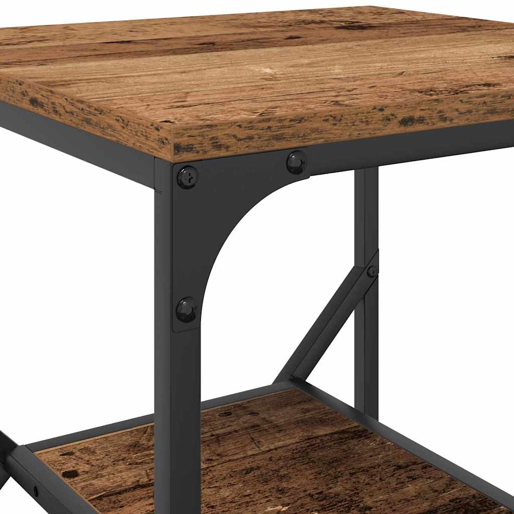 vidaXL Τραπεζάκι Πλευράς Παλιό Ξύλο 41 x 40 x 60 εκ.