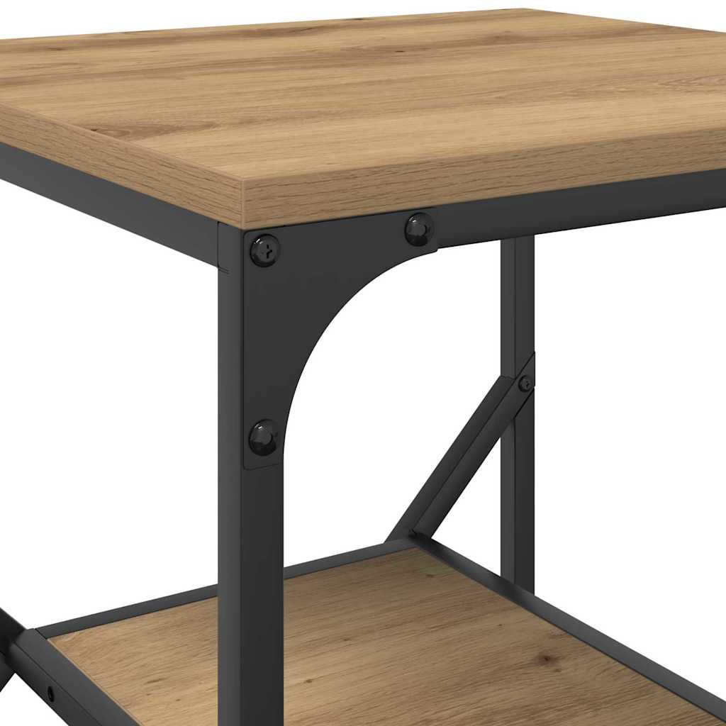 vidaXL Τραπεζάκι Πλευράς Artisan Oak 41 x 40 x 60 εκ.