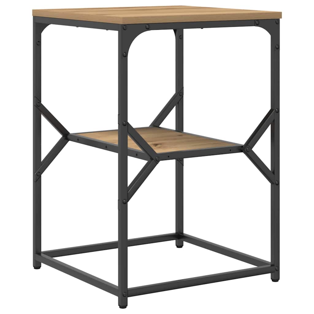 vidaXL Τραπεζάκι Πλευράς Artisan Oak 41 x 40 x 60 εκ.