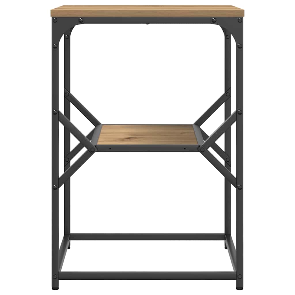 vidaXL Τραπεζάκι Πλευράς Artisan Oak 41 x 40 x 60 εκ.