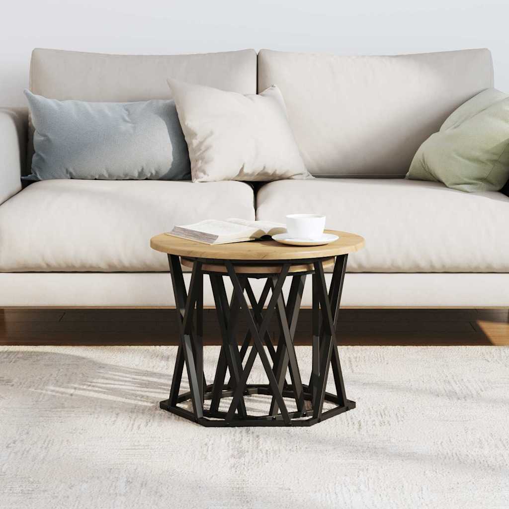 vidaXL Τραπεζάκι Πλευράς 2 pcs artisan δρυς 50 x 50 x 40 cm