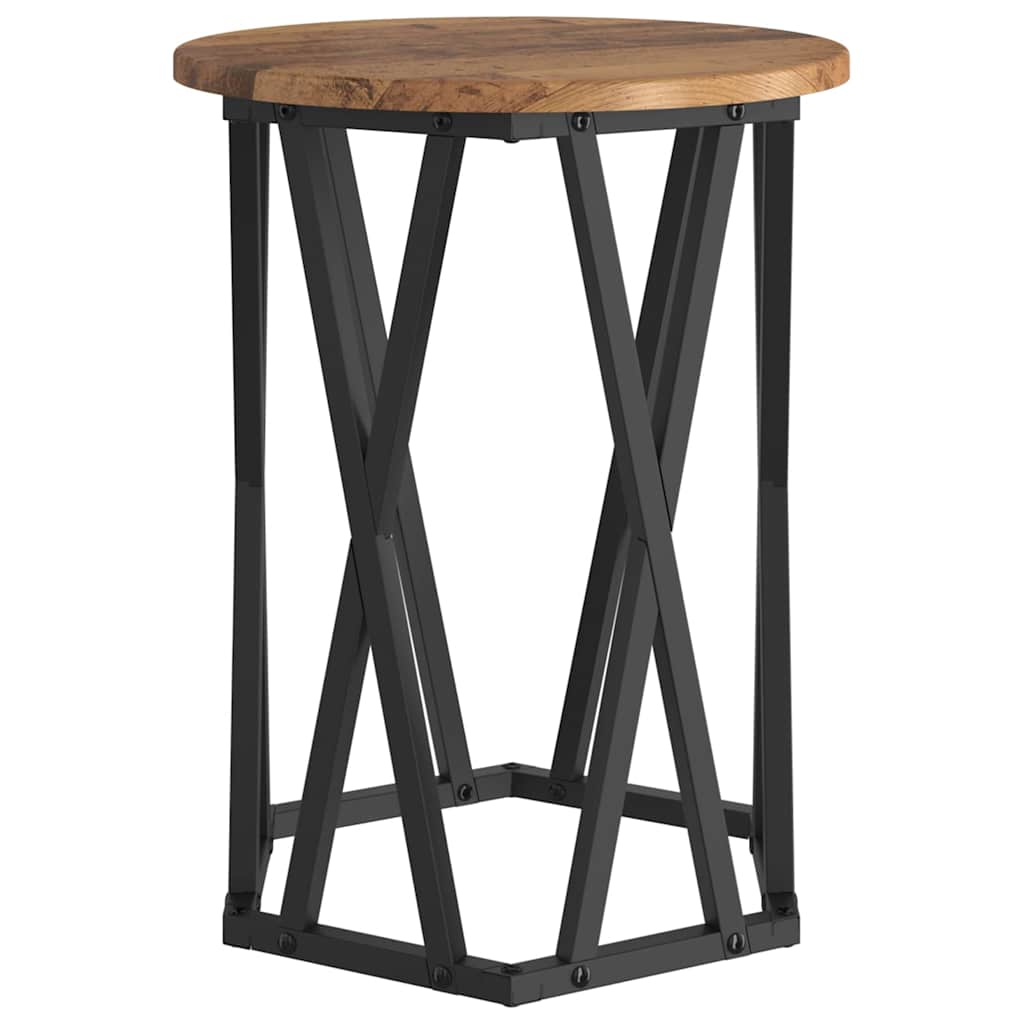 vidaXL Τραπεζάκι σαλονιού 2 pcs Παλαιό ξύλο 50 x 50 x 50 cm
