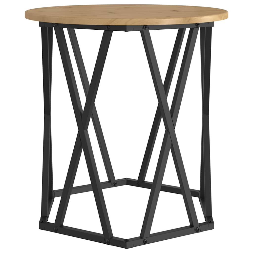 vidaXL Τραπεζάκι σαλονιού 2 pcs artisan δρυς 50 x 50 x 50 cm