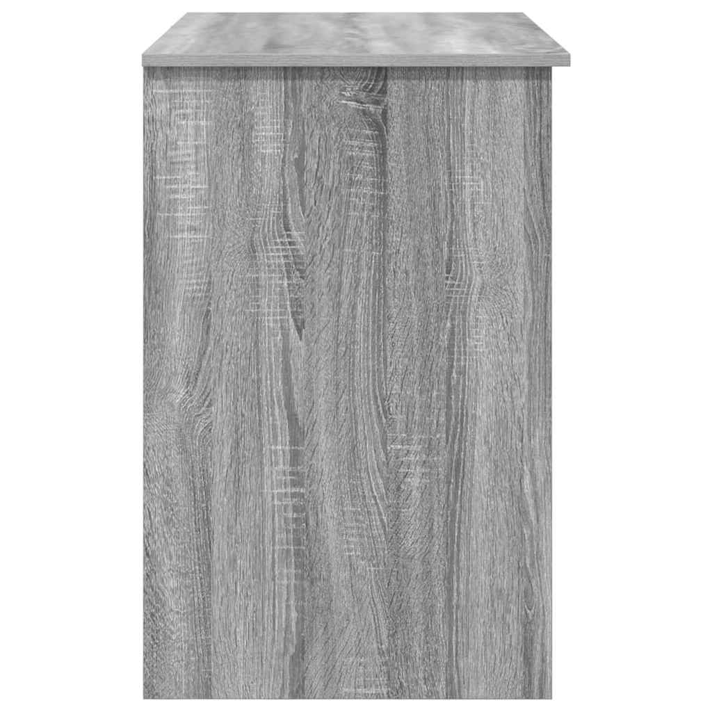 vidaXL Γραφείο Γκρι sonoma 90 x 49.5 x 75 εκ. Επεξεργασμένο ξύλο