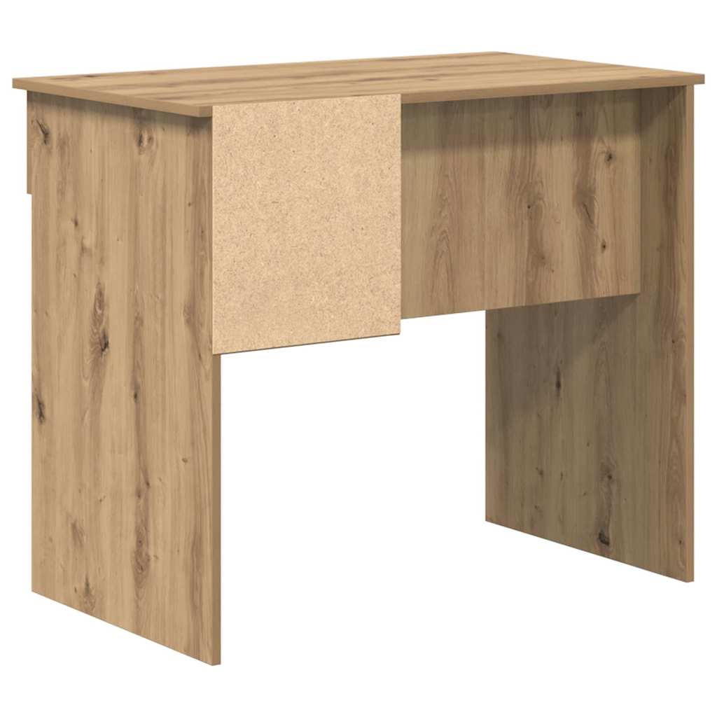 vidaXL Γραφείο artisan δρυς 90 x 49.5 x 75 εκ. Επεξεργασμένο ξύλο